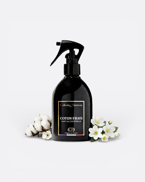 COTON FRAIS - Parfum d'intérieur 250 ml - Collection Platinium