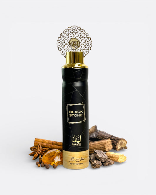 BLACK STONE - Désodorisant d'intérieur 300 ml - LAYAAN