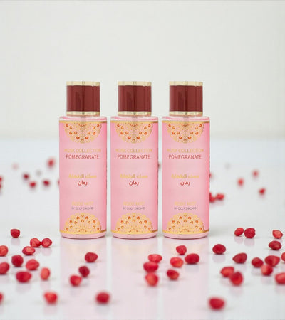 Pack de 3 brumes Pomegranate – Gulf Orchid (3 × 250 ml)